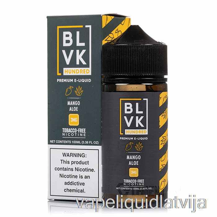 Mango Alveja - Blvk - 100ml 3mg Vape šķidrums